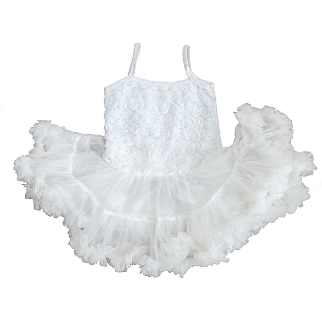 Tyllklänning barn Sweethearts Creme