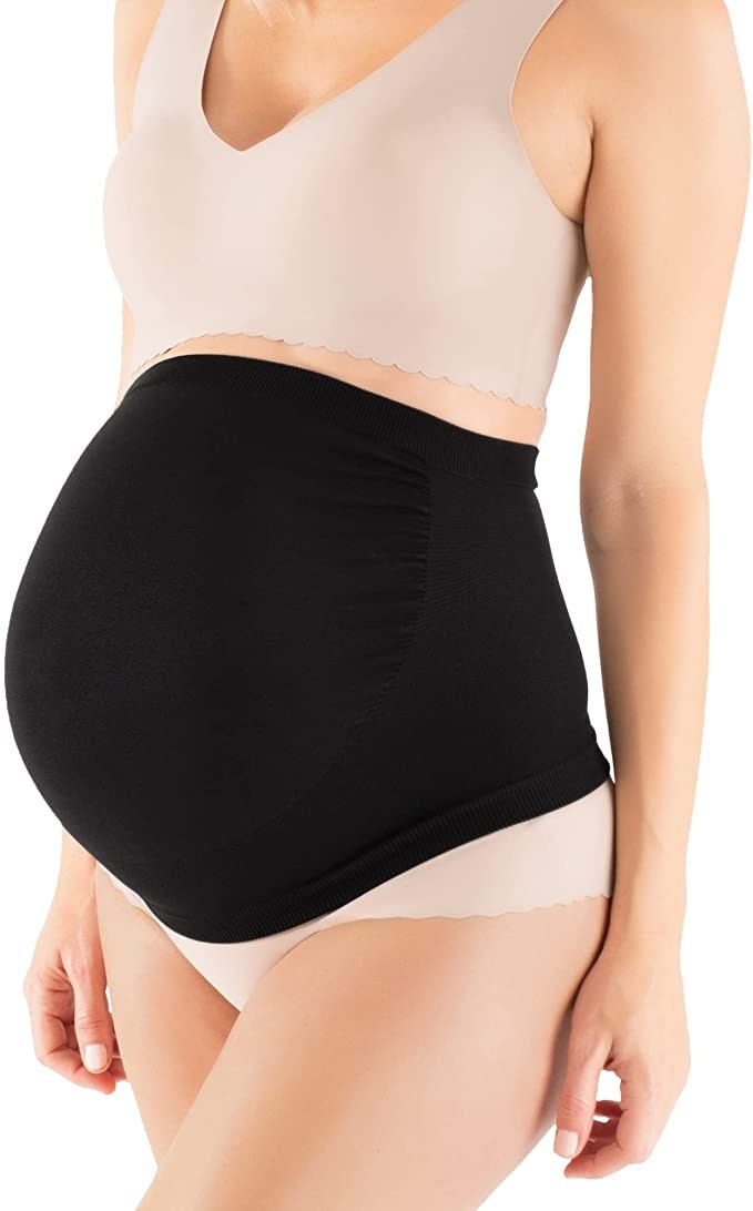 Gördel under graviditet Black X-Small