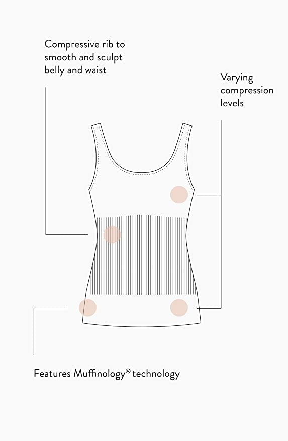 Medium Nude - Figurformande linne Round neck från Belly Bandit