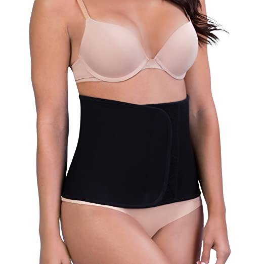 Maggördel efter förlossning Bamboo Black X-Large