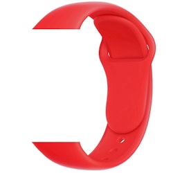 Armband i silikon som passar din Apple Watch, Röd