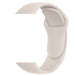 Armband i silikon som passar din Apple Watch, Varm Greige
