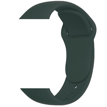 Armband i silikon som passar din Apple Watch, Olivgrön