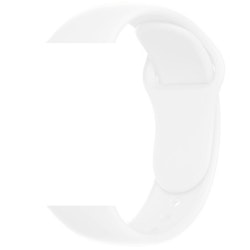 Armband i silikon som passar din Apple Watch, Vit