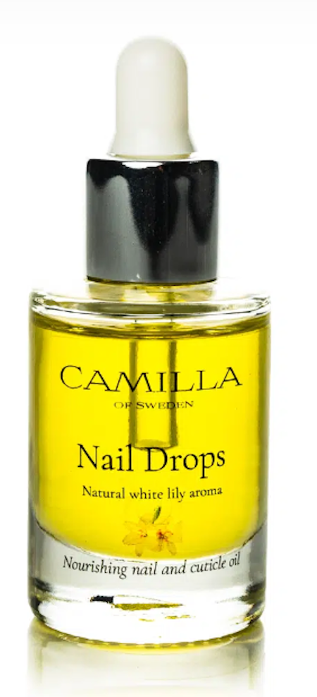Naildrops, white lily