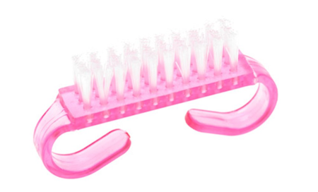 Nail Brush, Baby Pink, 2-pack