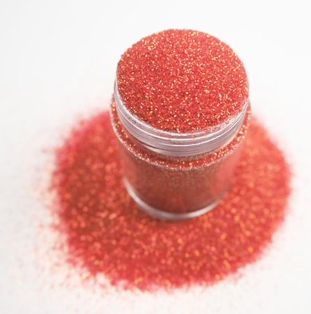 Iridescent Glitter, Red Apple