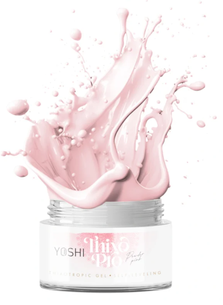 Thixo PRO Gel UV LED Powder Pink Self-Leveling Gel