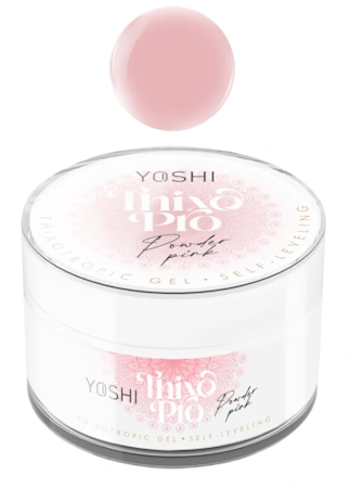 Thixo PRO Gel UV LED Powder Pink Self-Leveling Gel