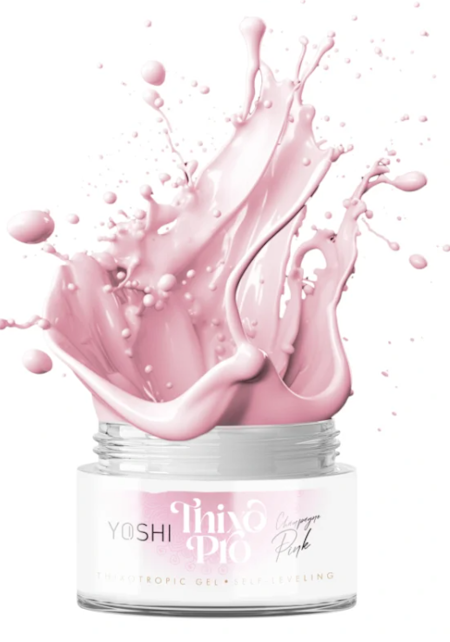 Thixo PRO Gel UV LED Self-Leveling Gel Champagne Rosa