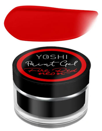 Paint Gel UV LED 5 ml – Fire Red Neon