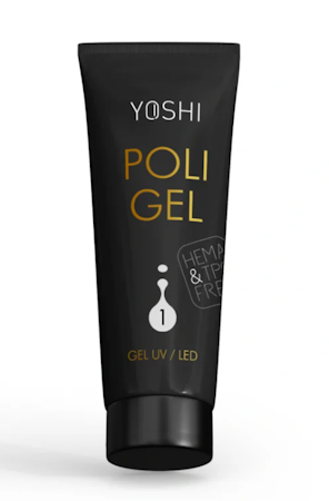 UV LED Poligel No1. Klar akrylgel