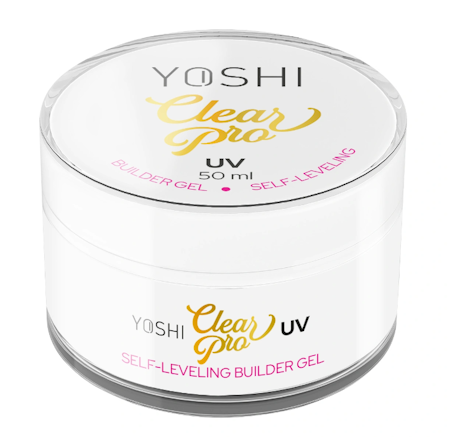 Clear PRO Gel UV LED Self Leveling