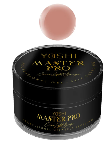 Självutjämnande gel Master PRO Gel UV LED Cover Light Beige