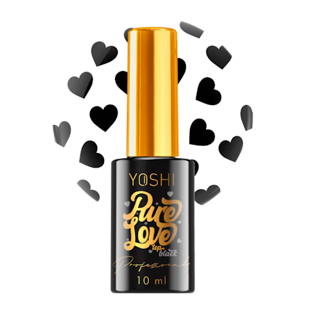 Pure Love Top SVART UV Hybrid 10 ml