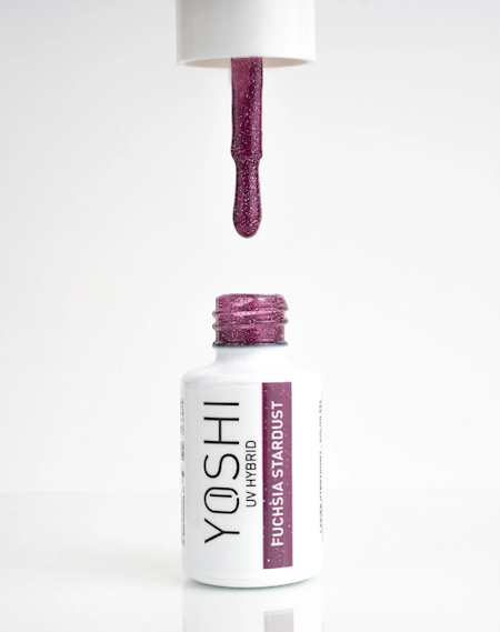 Fuchsia Stardust UV LED Hybridlack 6 ml – 524