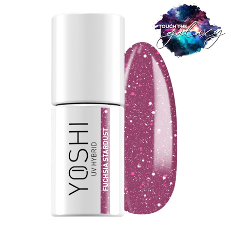 Fuchsia Stardust UV LED Hybridlack 6 ml – 524