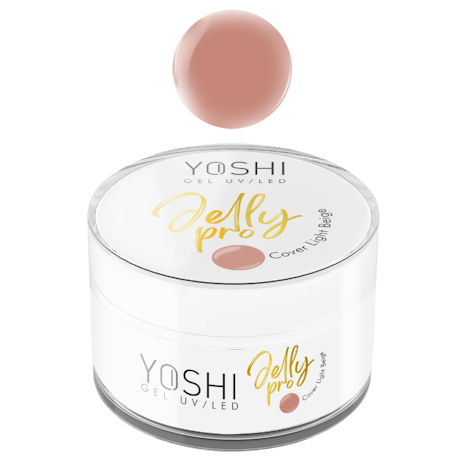 Bygggel Jelly PRO Gel UV LED-Täckande Ljusbeige