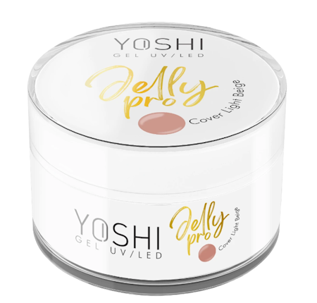 Bygggel Jelly PRO Gel UV LED-Täckande Ljusbeige