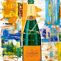 VEUVE CLICQUOT - ORIGINAL PAINTING ON CANVAS