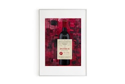CHÂTEAU PÉTRUS - LITHOGRAPH GICLÉE FINE ART PRINT