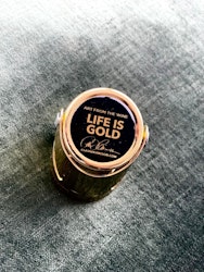 LIFE IS GOLD - CHAMPAGNE STOPPER