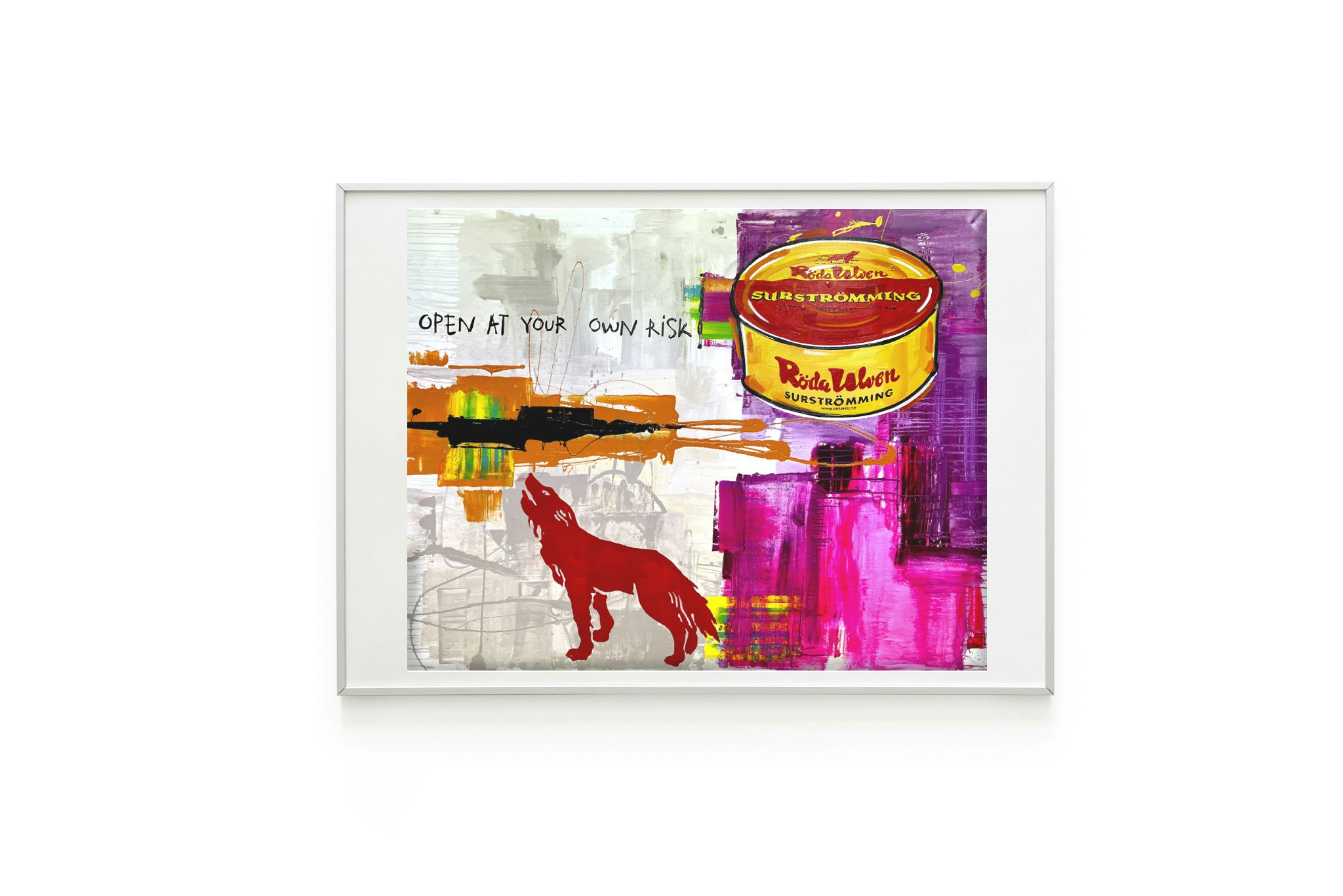 Open at Your Own Risk - LITHOGRAPH GICLÉE FINE ART PRINT