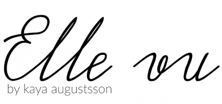 Elle vu by kaya augustsson logo
