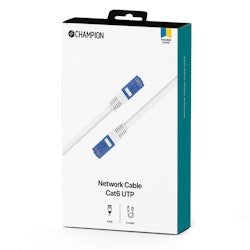 Champion CH4403 Nätverkskabel CAT6 UTP 3.0m