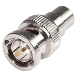 HICON HI-BNCI-FM Adapter | BNC hane/RCA hona rak, grå