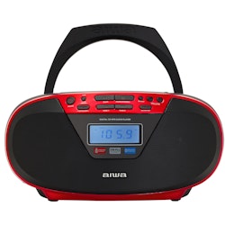 AIWA BBTU-400BK Radio med CD-spelare och Bluetooth Svart