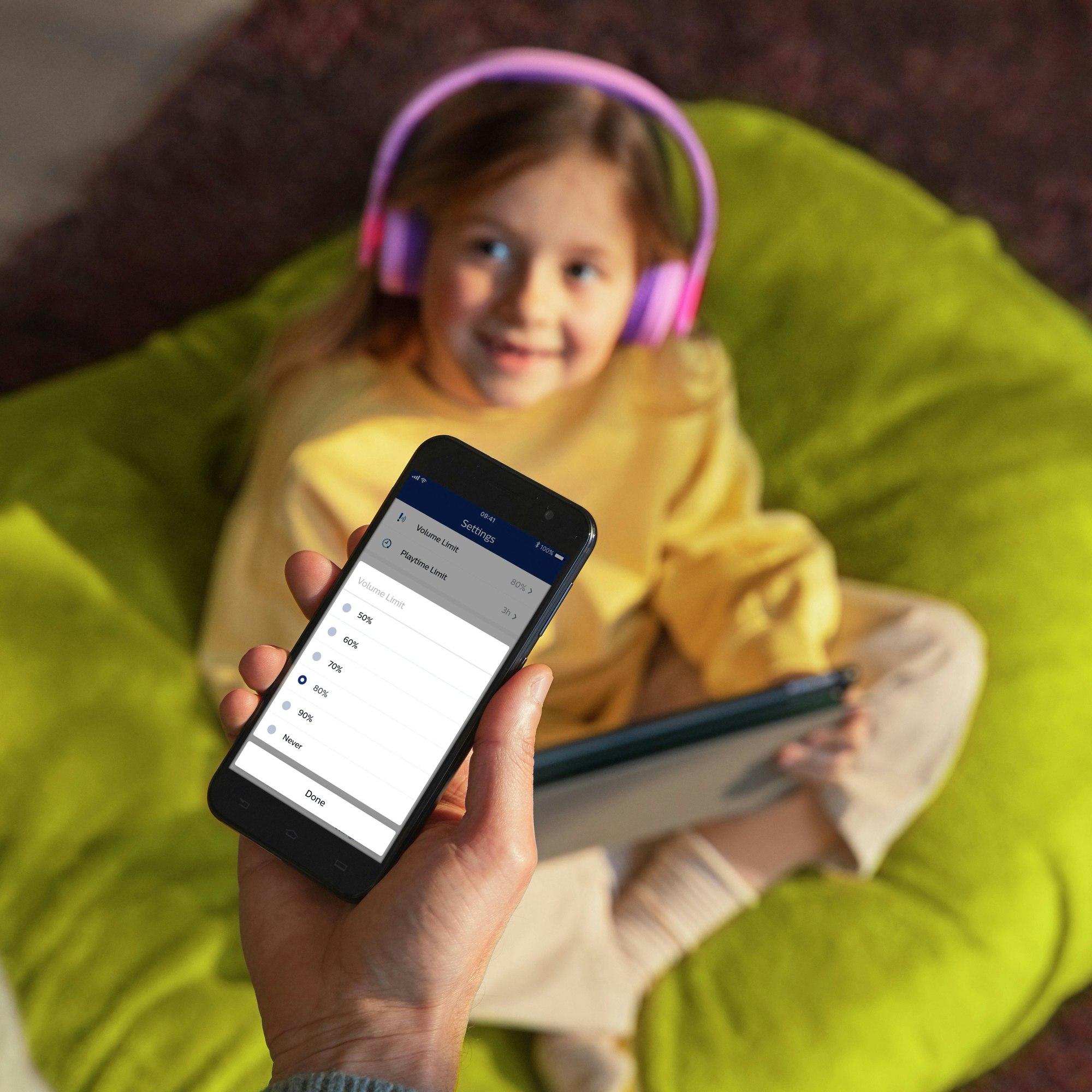 Philips TAK4206PK/00 On-ear Bluetooth Hörlurar Rosa