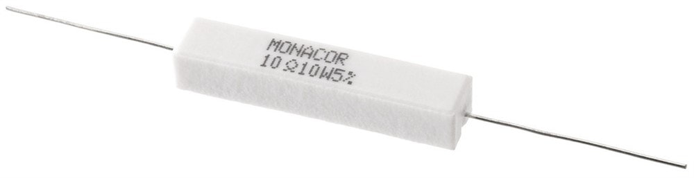 Monacor LSR-100/10 Effektmotstånd 10 Ohm/10W
