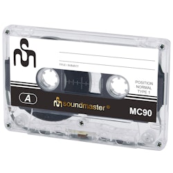 Soundmaster MC905P IEC1 90 minuters kassettband 5-pack