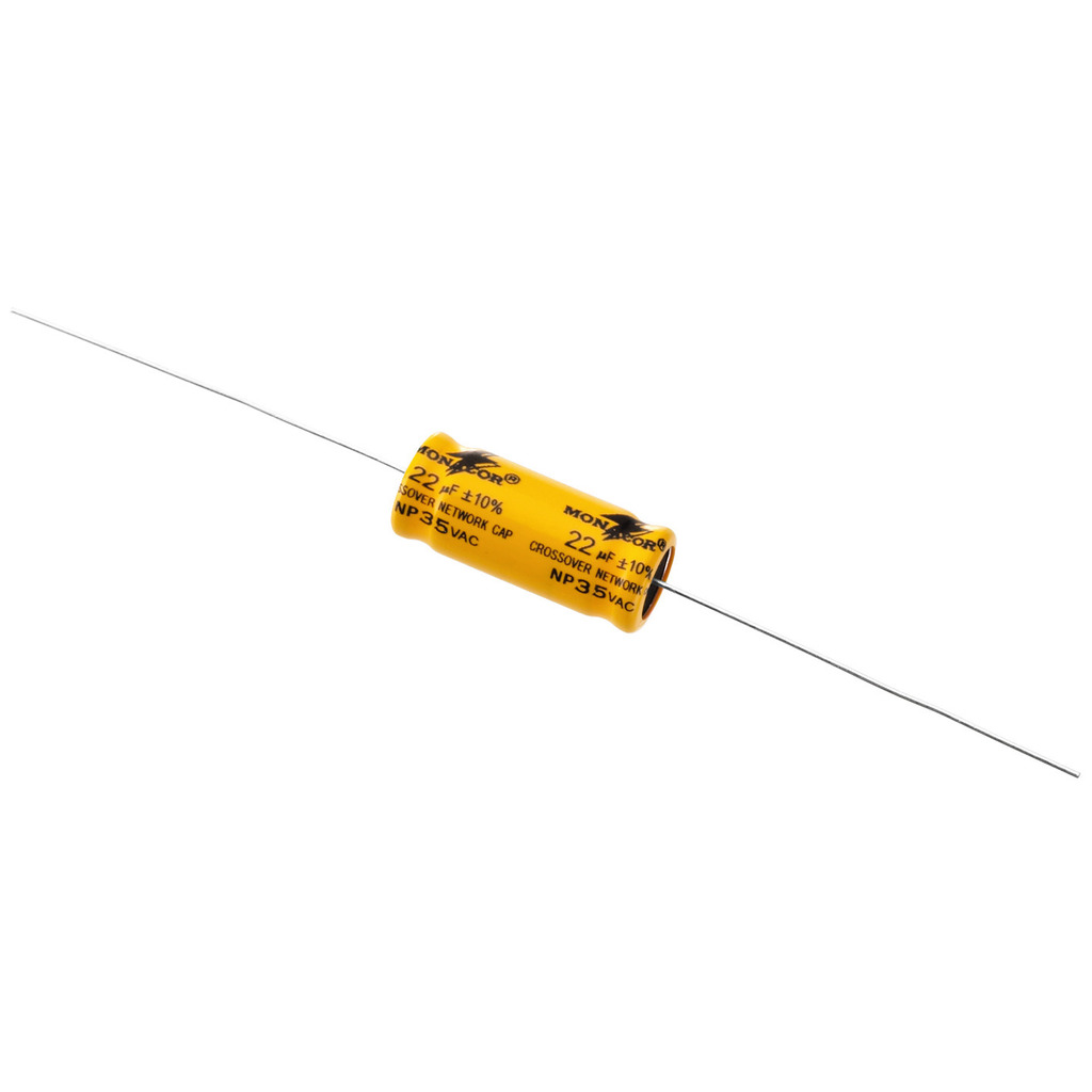 Monacor LSC-220NP Bipolär Elektrolytkond. 22uF (4 st/fpk)