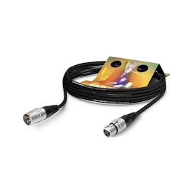 Sommer Cable SGHN-0100-SW XLR/XLR, 1m mikrofonkabel