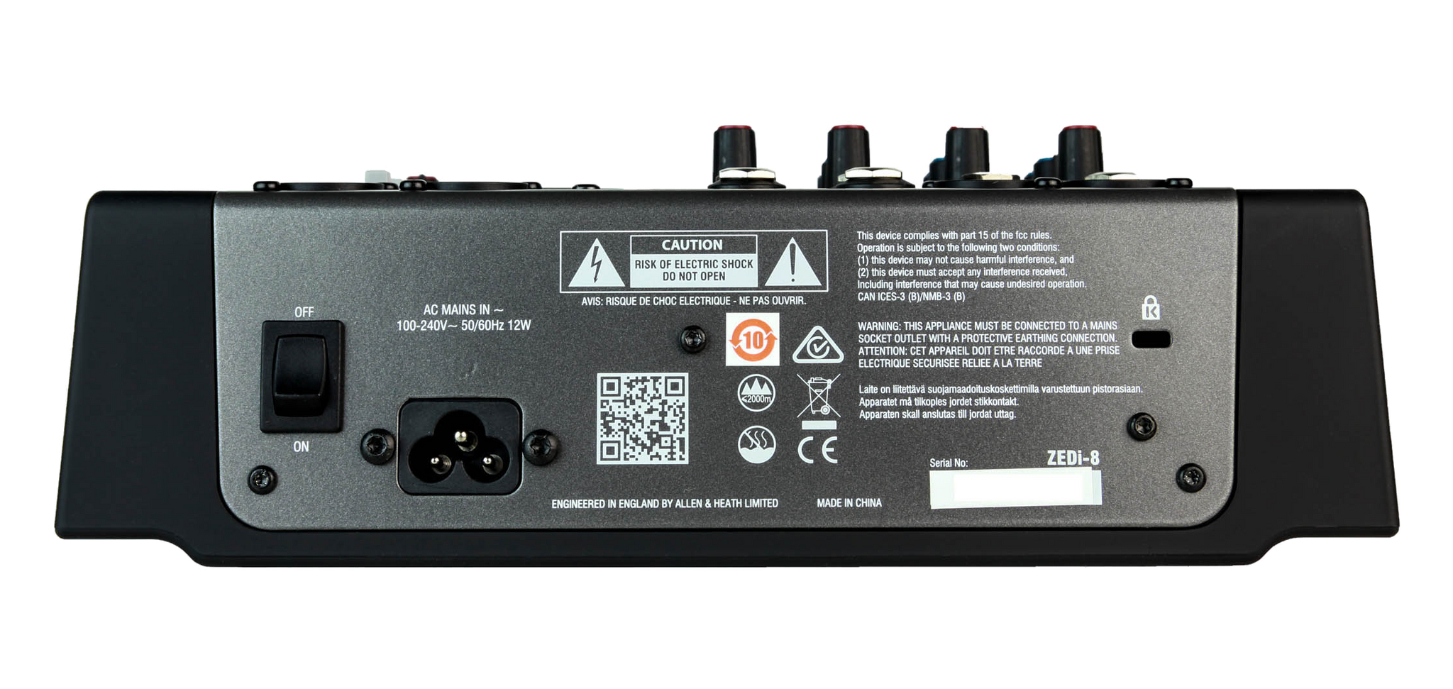 A&H ZEDi-8 Hybrid kompakt mixer, USB interface