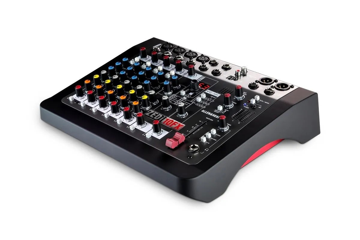 A&H ZEDi-10FX 10-Channel Live + USB Recording Mixer with FX