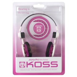 KOSS Hörlur PortaPro 2.0 Original On Ear White Pitahaya