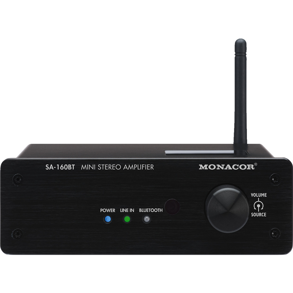 Monacor SA-160BT Blåtandförstärkare 2x30Wrms