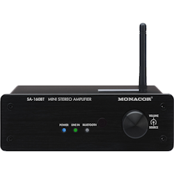 Monacor SA-160BT Blåtandförstärkare 2x30Wrms