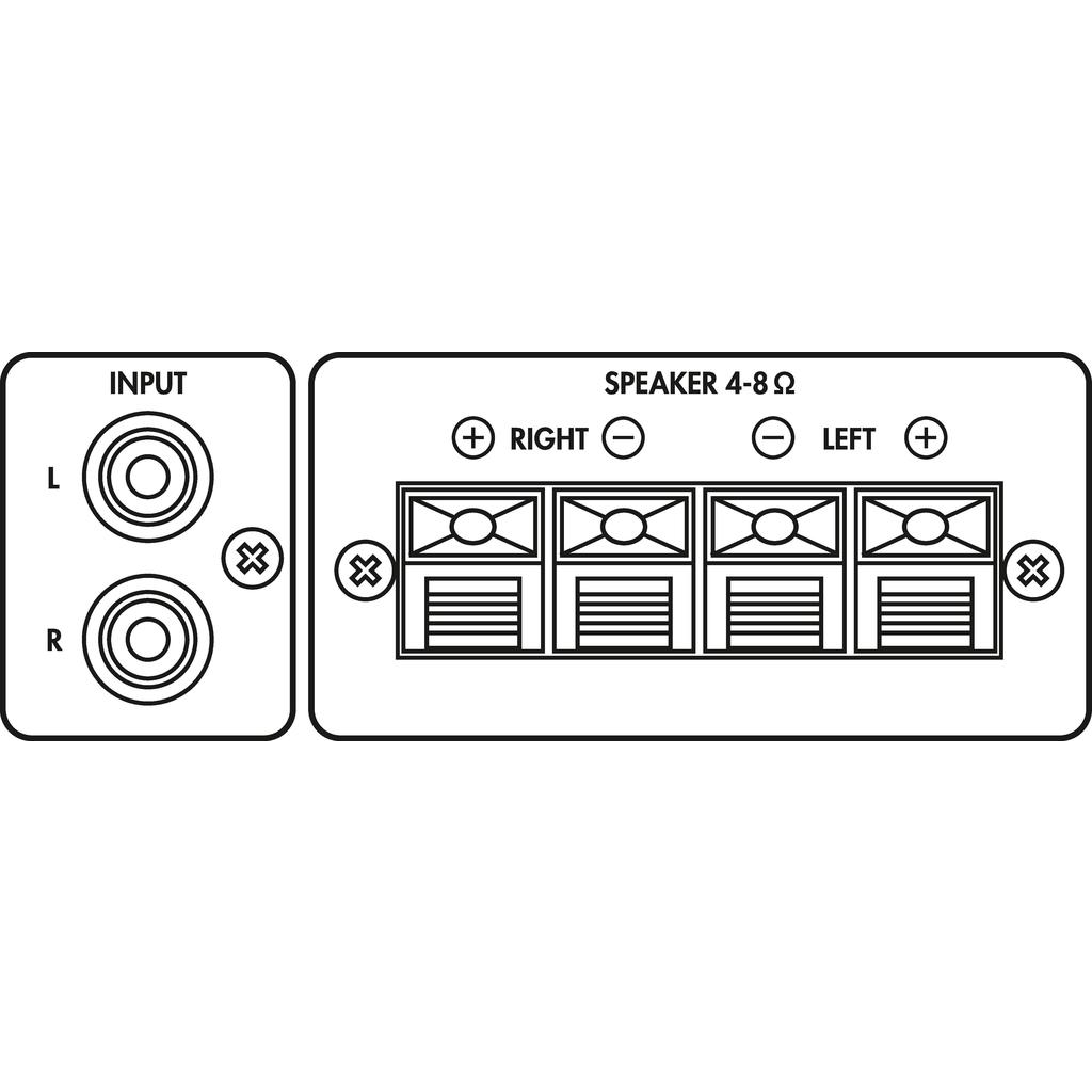 Monacor SA-160BT Blåtandförstärkare 2x30Wrms