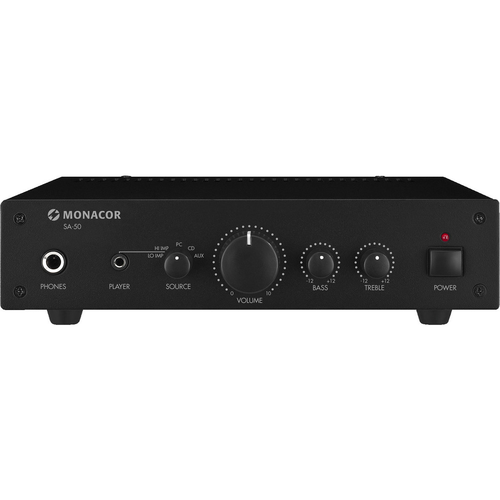 Monacor SA-50 Förstärkare 2x25Wmax