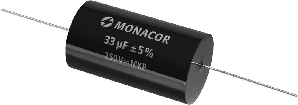 Monacor MKPA-330 Kondensator 33uF