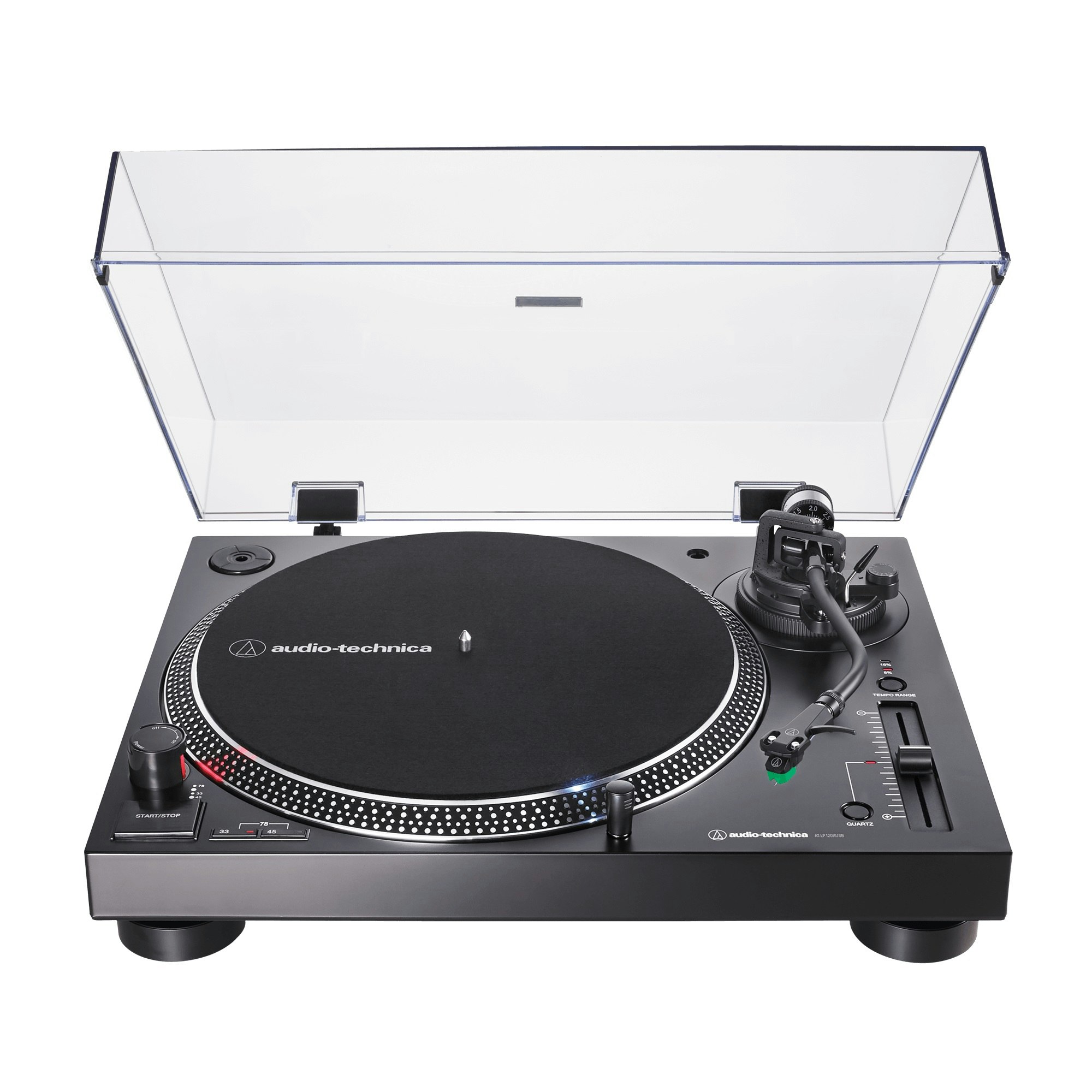 Audio Technica AT-LP120XUSB BK Direktdriven skivspelare (svart)