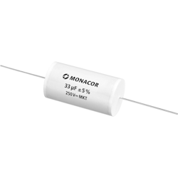 Monacor MKTA-330 Filmkondensator 33uF/250V