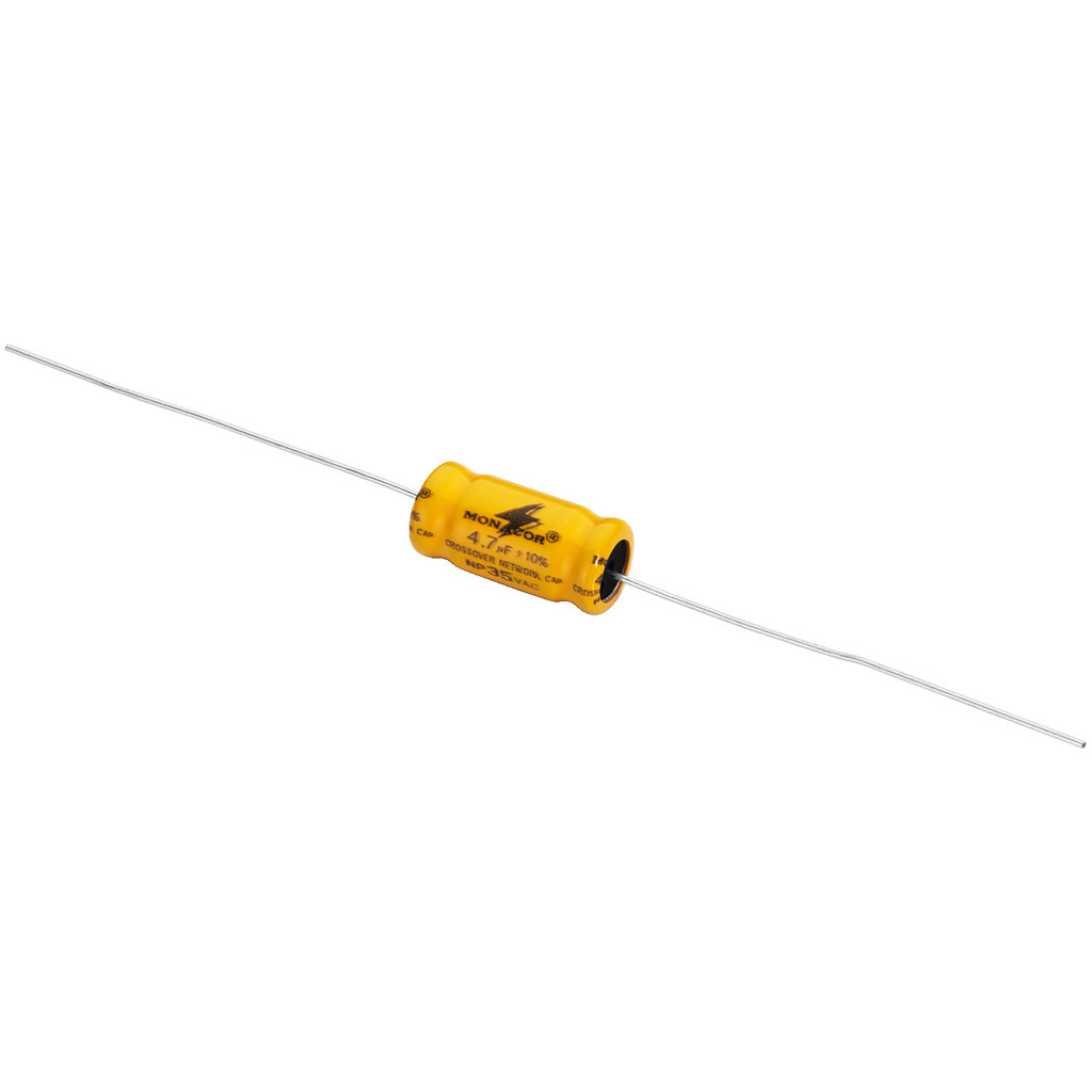 Monacor LSC-47NP Bipolär Elektrolytkond. 4,7uF (4 st/fpk)