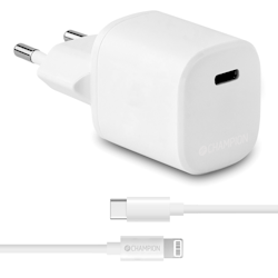 Champion 94545CH Fast Charge 20W PD/USB-C - Lightning Kit