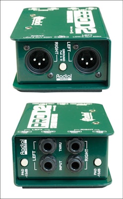 Radial PROD2 Stereo Direct Box