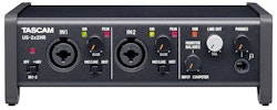 Tascam US-2X2HR USB Audio/MIDI Interface - 2 in 2 out